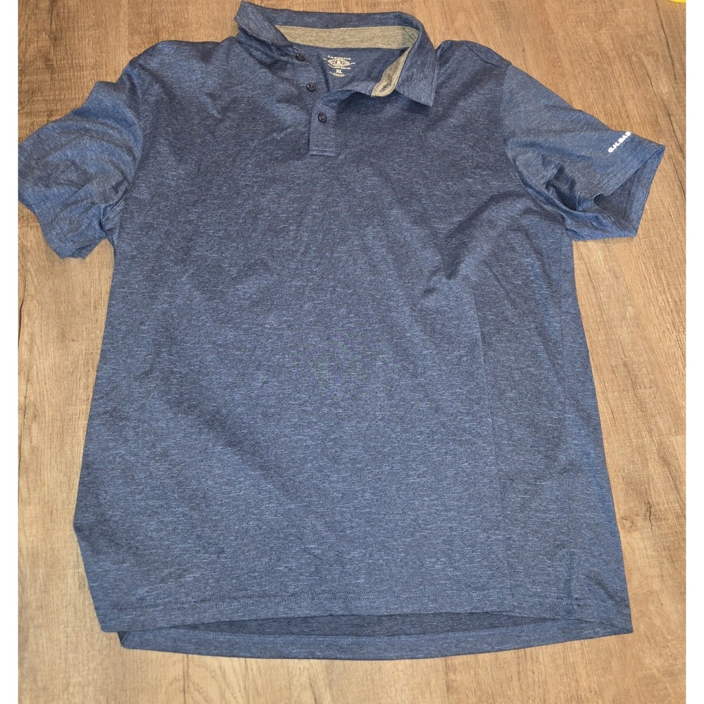 GH bass And Co Deep Blue Polo Men's XL